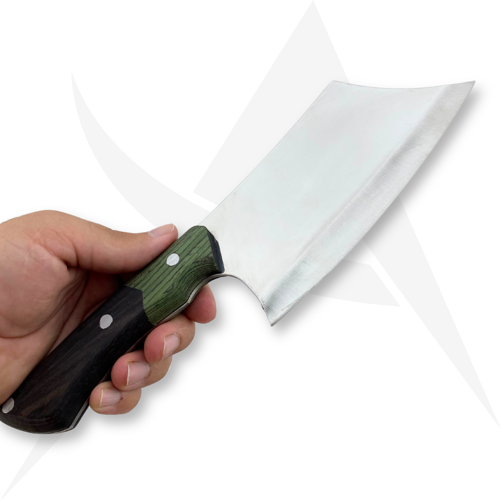 ALMAZAN Çift Renk Paslanmaz Çelik Outdoor Kamp Bıçağı