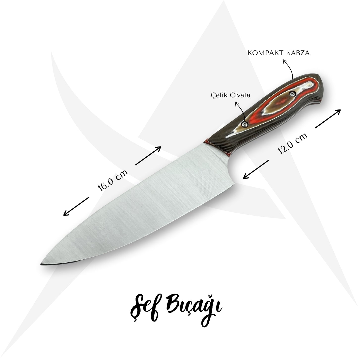 Efsane Mutfak Bıçak Seti